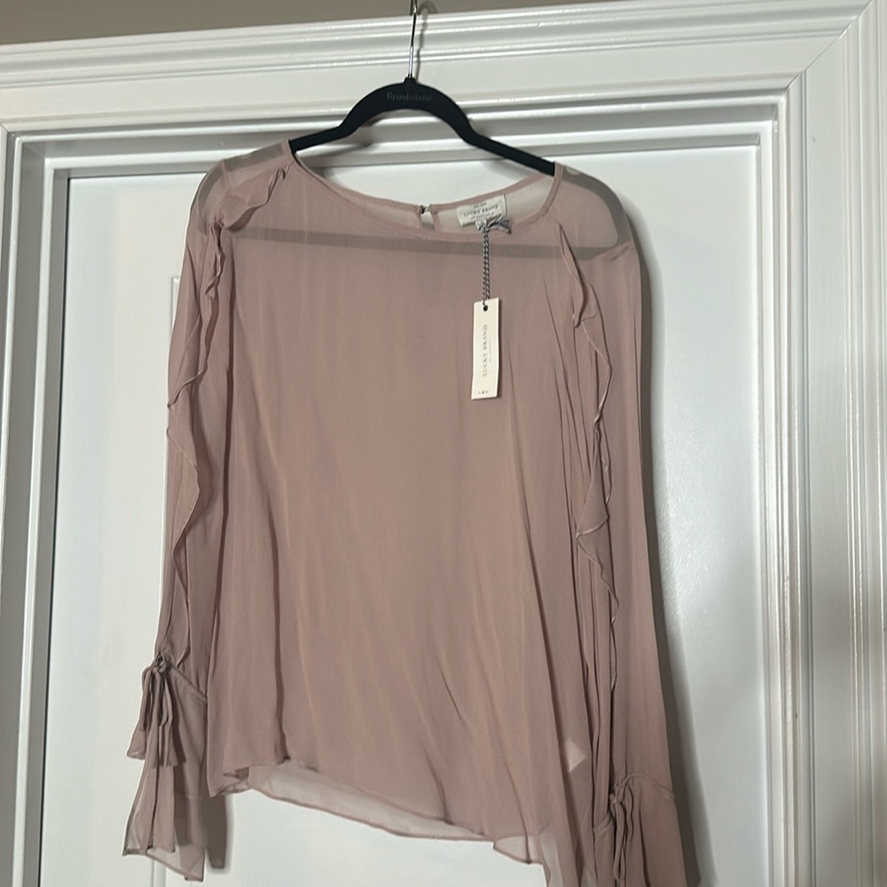 Lucky Brand top Blush top